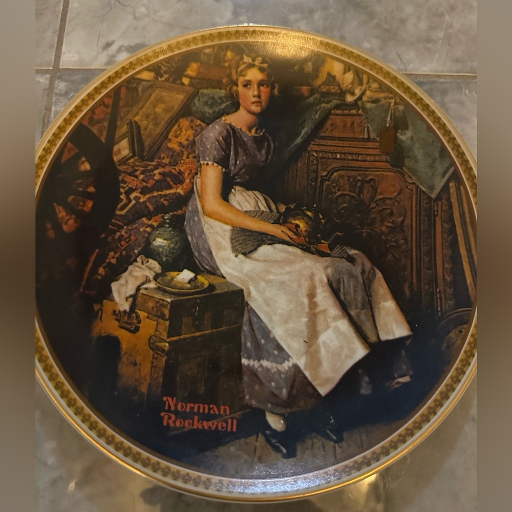 Vintage plate rare